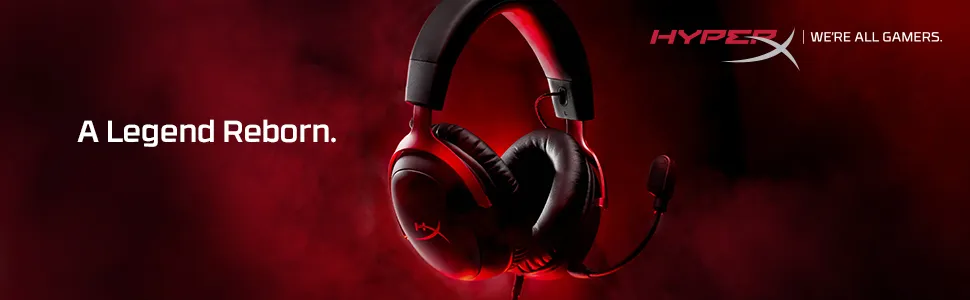 HyperX Cloud III Black-Red Gaming Headset - ( 727A9AA ) overview 1
