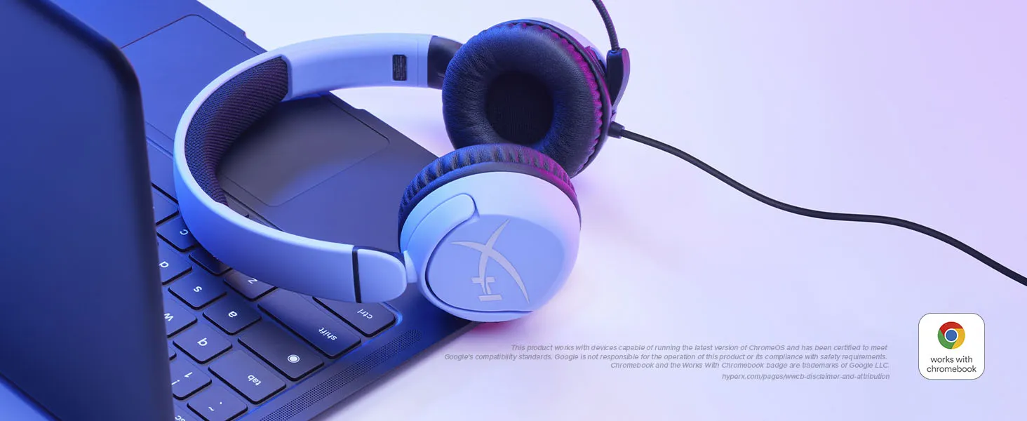 HyperX Cloud Mini Gaming Headset (Lavender) overview 7
