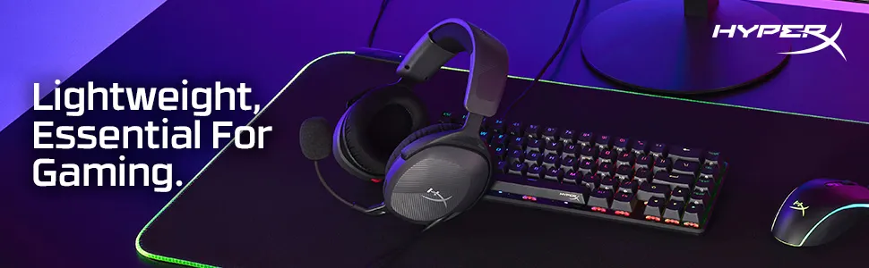 HyperX Cloud Stinger 2 Core Gaming Wired Headphone (Black) overview 1