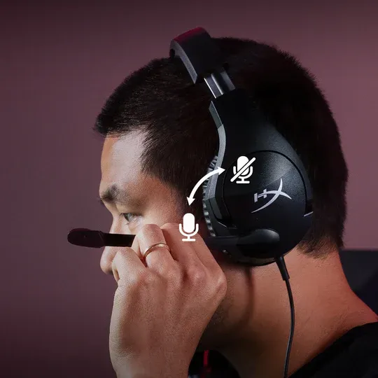HyperX Cloud Stinger S 7.1 Surround Sound Gaming Headset (Black) overview 6