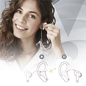 JBL Live Pro+ TWS, Adaptive Noise Cancellation Earbuds with Mic, Black overview 9