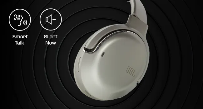 JBL Tour One M2 Adaptive Noise Cancelling Bluetooth Over Ear Headphones (Black) overview 7