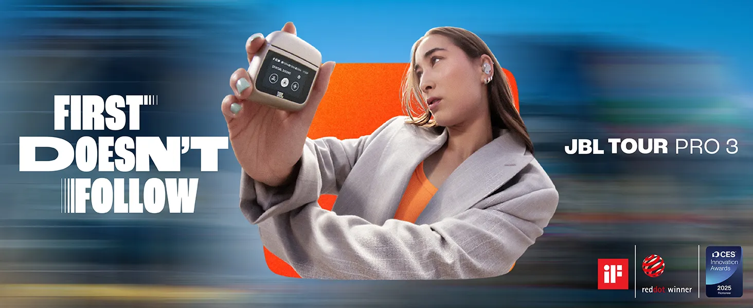 JBL Tour Pro 3 Earbuds with ANC 2.0 (Latte) overview 1