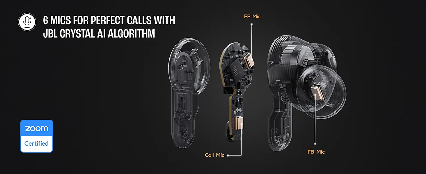 JBL Tour Pro 3 Earbuds with ANC 2.0 (Latte) overview 6