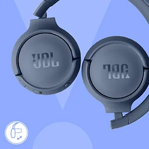 JBL Tune 520BT Wireless On Ear Headphones with Mic (Blue) overview 4