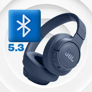JBL Tune 720BT Wireless Over Ear Headphones with Mic (Black) overview 4