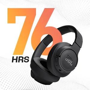 JBL Tune 720BT Wireless Over Ear Headphones with Mic (Blue) overview 2