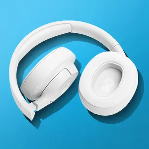 JBL Tune 720BT Wireless Over Ear Headphones with Mic (Blue) overview 3