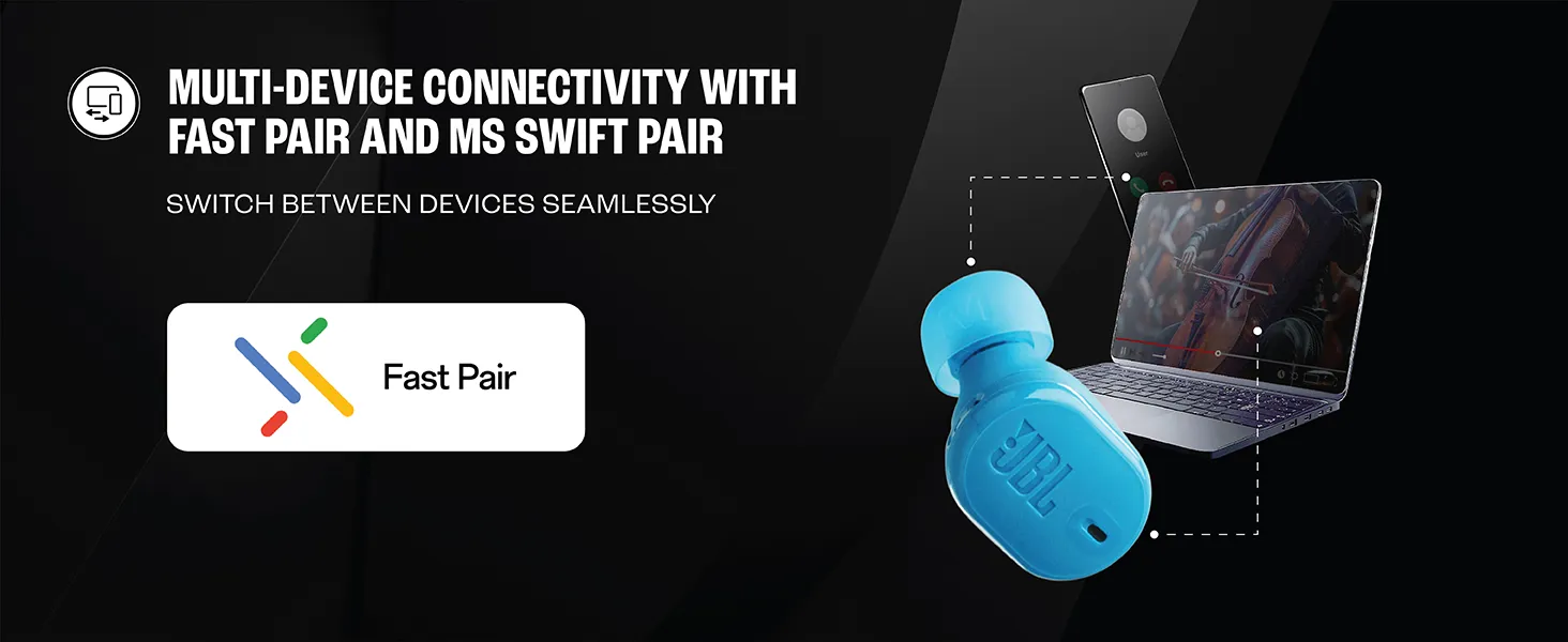 JBL Tune Buds 2 TWS ANC Earbuds (Black) overview 6