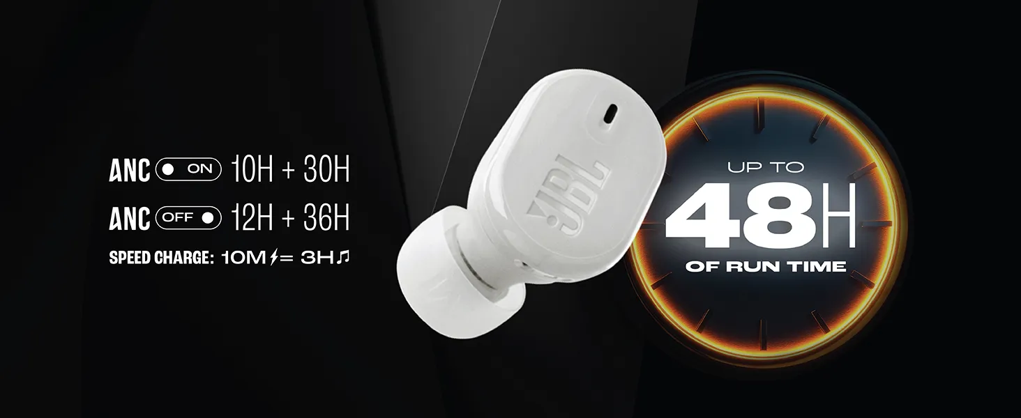 JBL Tune Buds 2 TWS ANC Earbuds (Black) overview 7