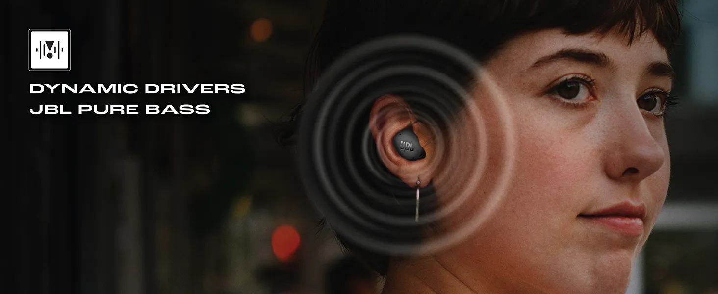 JBL Wave Buds 2 Ear Buds Wireless Bluetooth V5.3 Active Noise Cancellation EarBuds (Black) overview 3