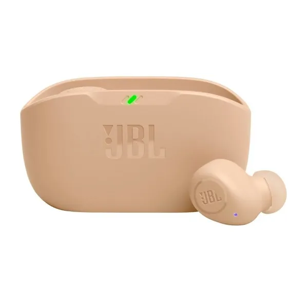 JBL Wave Buds in-Ear Earbuds (TWS) with Mic (Beige)