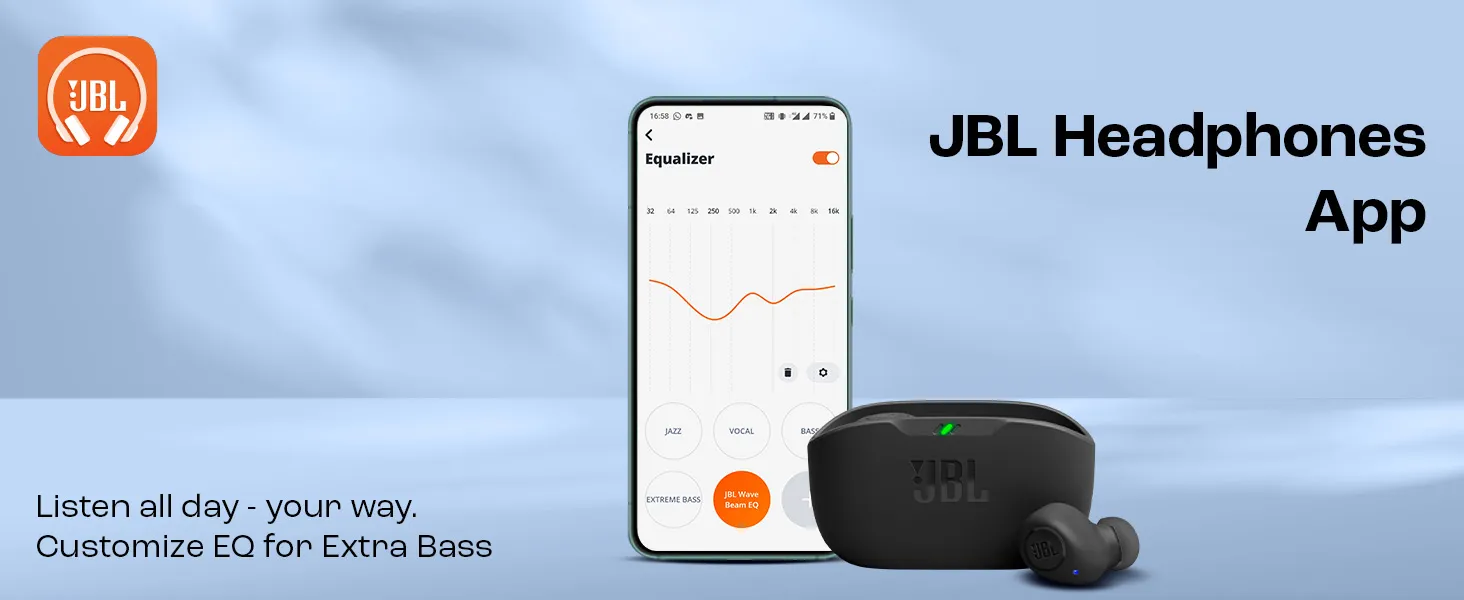 JBL Wave Buds in-Ear Earbuds (TWS) with Mic (Mint) overview 2