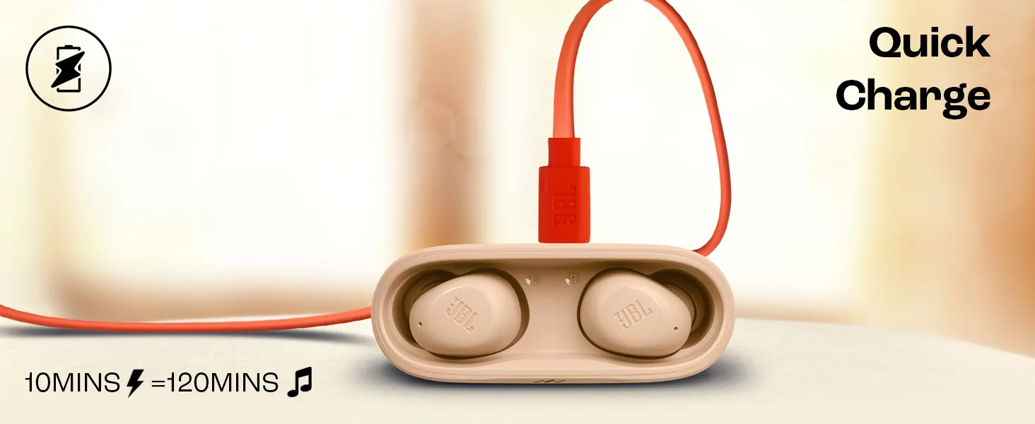 JBL Wave Buds in-Ear Earbuds (TWS) with Mic (Mint) overview 4
