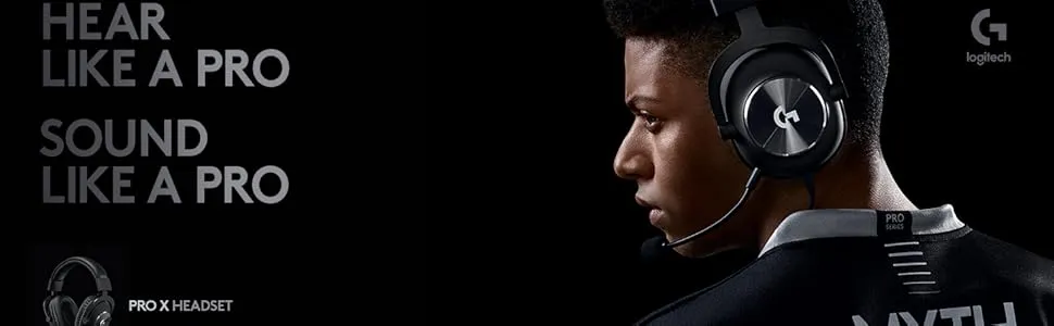 Logitech G Pro X Gaming Headset overview 1
