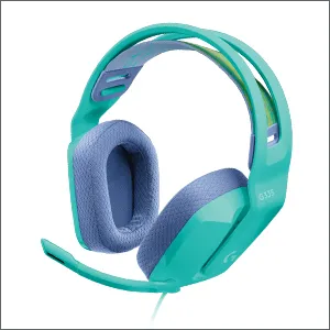 Logitech G335 Wired Headphones Gaming Over Ear Headset (Mint) overview 3