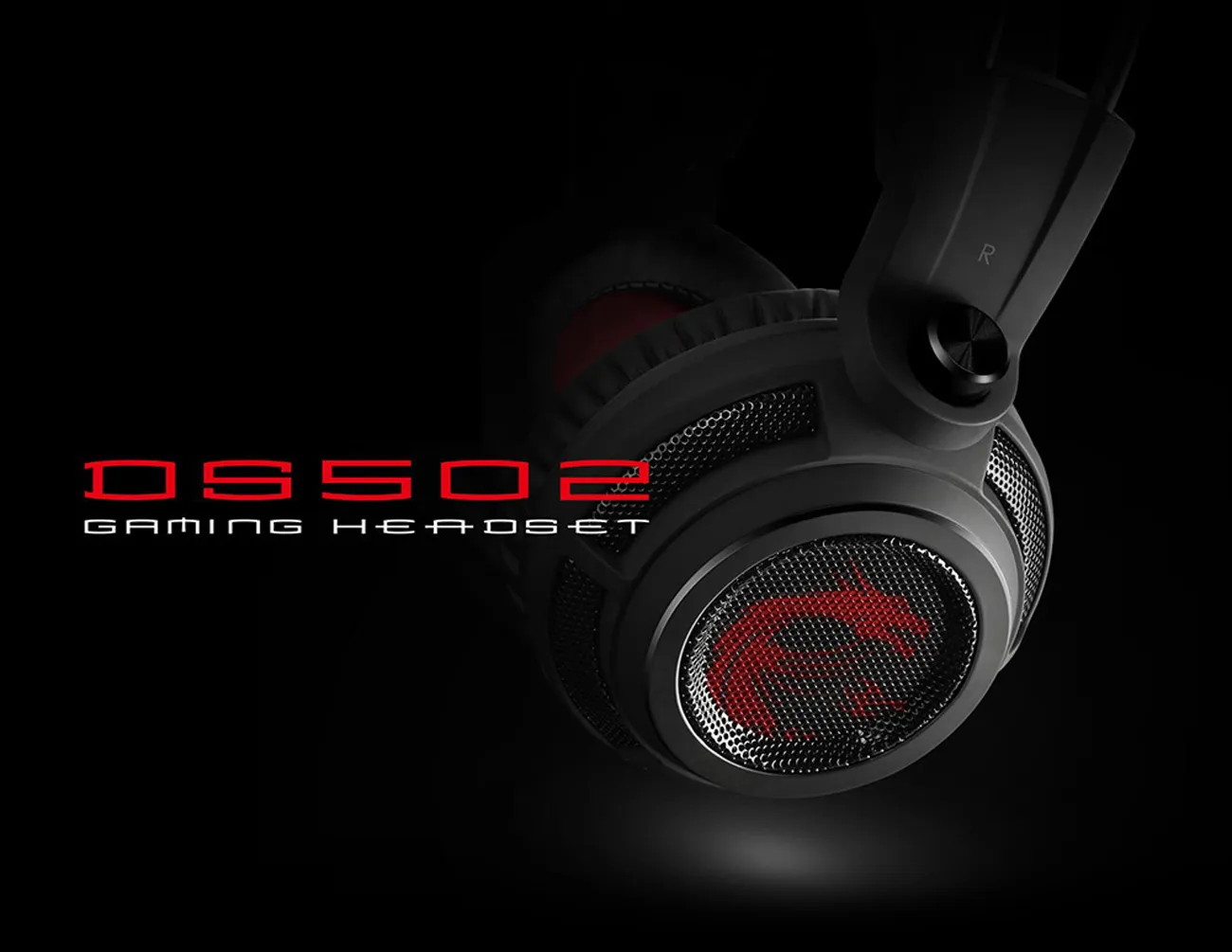 MSI DS502 Gaming Headset with Microphone overview 1
