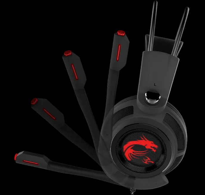 MSI DS502 Gaming Headset with Microphone overview 5