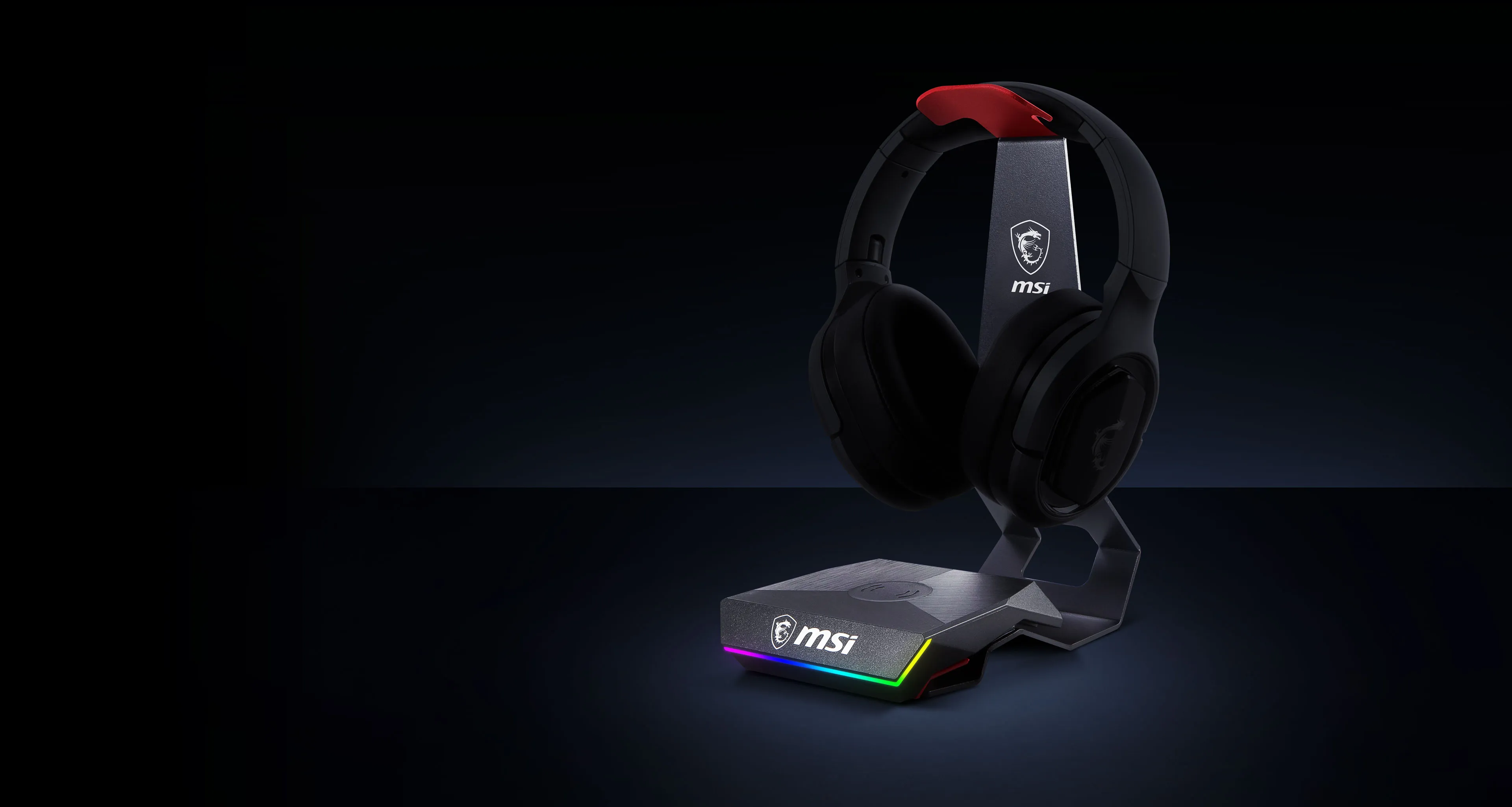 MSI HS01 Headset Stand overview 1