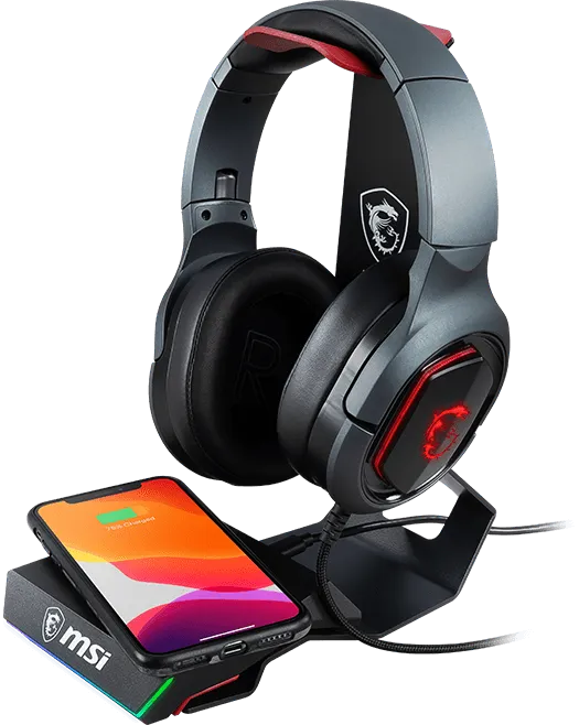 MSI HS01 Headset Stand overview 3