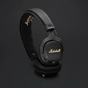 Marshall Mid ANC Wireless Bluetooth On Ear Headphone with Mic (Black) overview 2