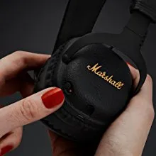Marshall Mid ANC Wireless Bluetooth On Ear Headphone with Mic (Black) overview 3