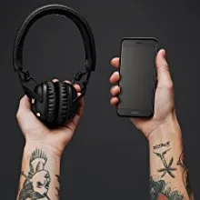Marshall Mid ANC Wireless Bluetooth On Ear Headphone with Mic (Black) overview 9