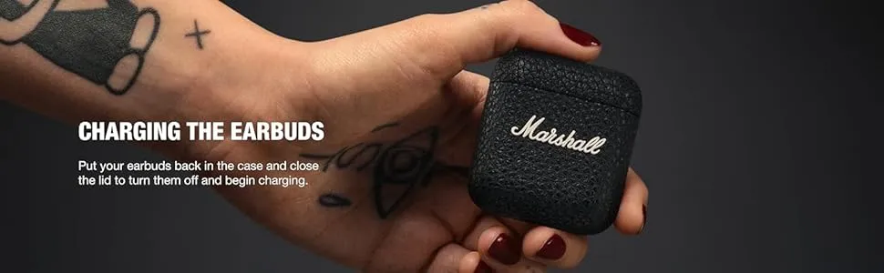 Marshall Minor IV Wireless in Ear Earbuds (Black) overview 4
