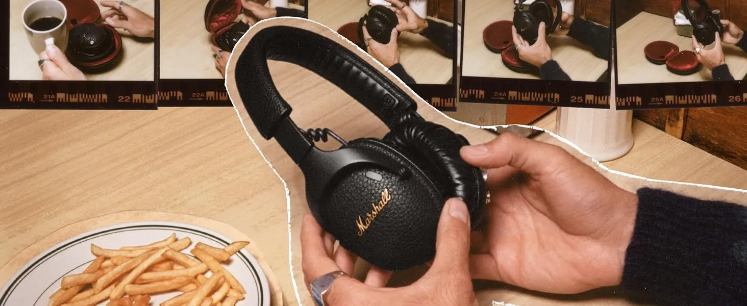 Marshall Monitor III Active Noise Canceling Over-Ear Bluetooth Headphones overview 5