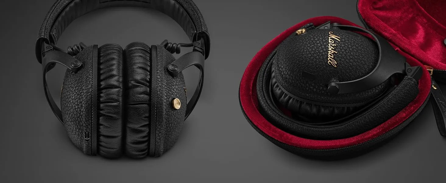 Marshall Monitor III Active Noise Canceling Over-Ear Bluetooth Headphones overview 6