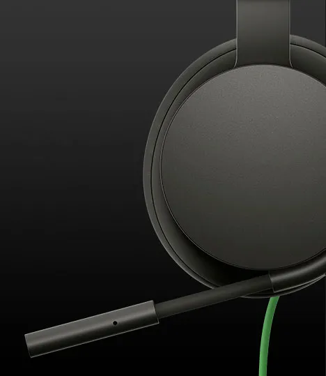Microsoft XBOX Stereo Headphones Wired Black overview 4