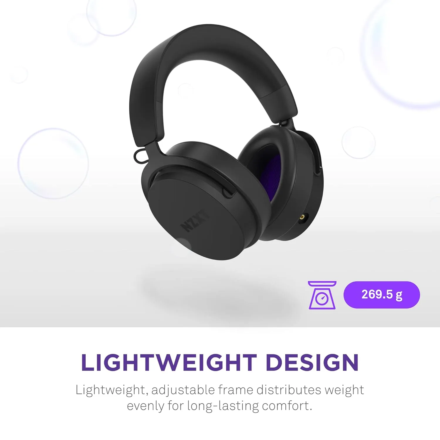 NZXT Relay Wired PC Gaming Headset (Black) overview 3