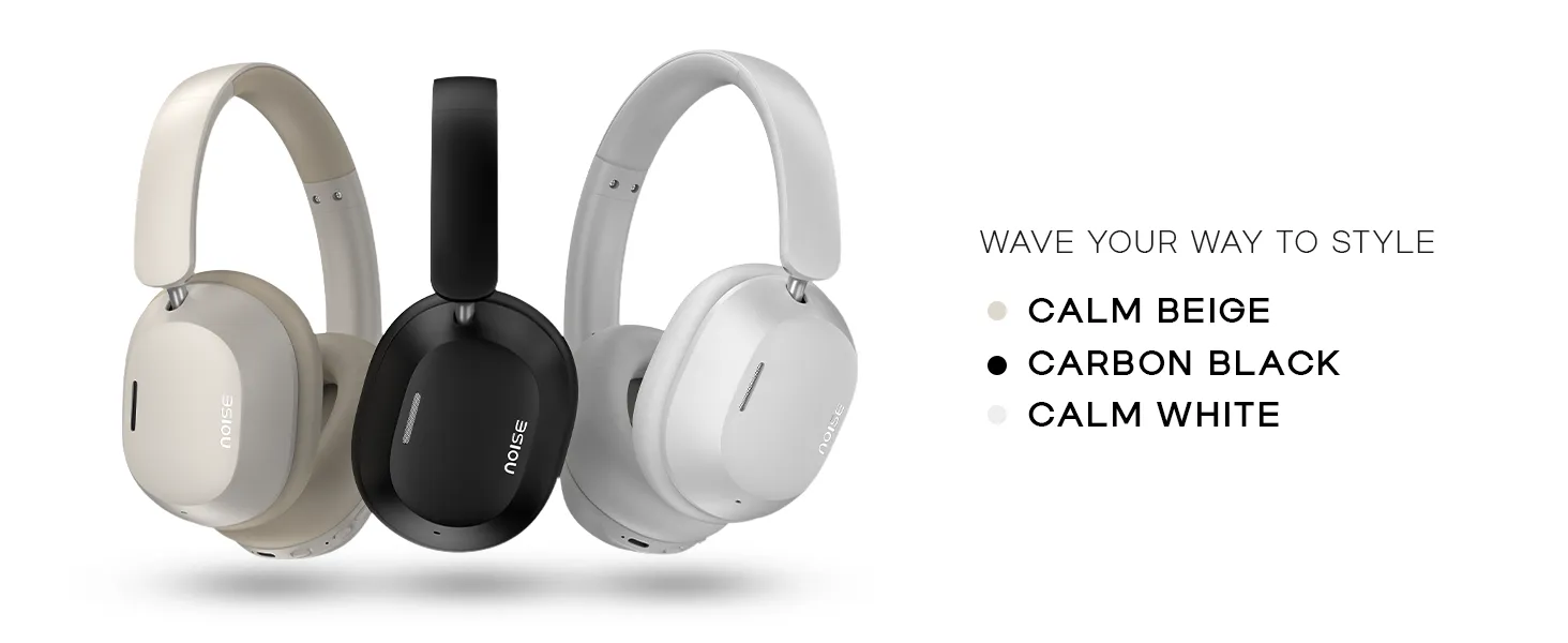 Noise Airwave Max 5 Wireless Over Ear Headphones (Carbon Black) overview 7