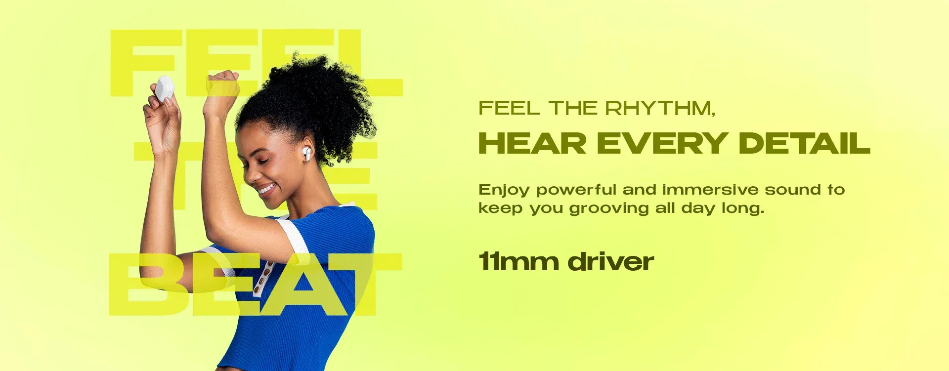 Noise Buds R1 in-Ear Truly Wireless Earbuds (Macha Green) overview 4