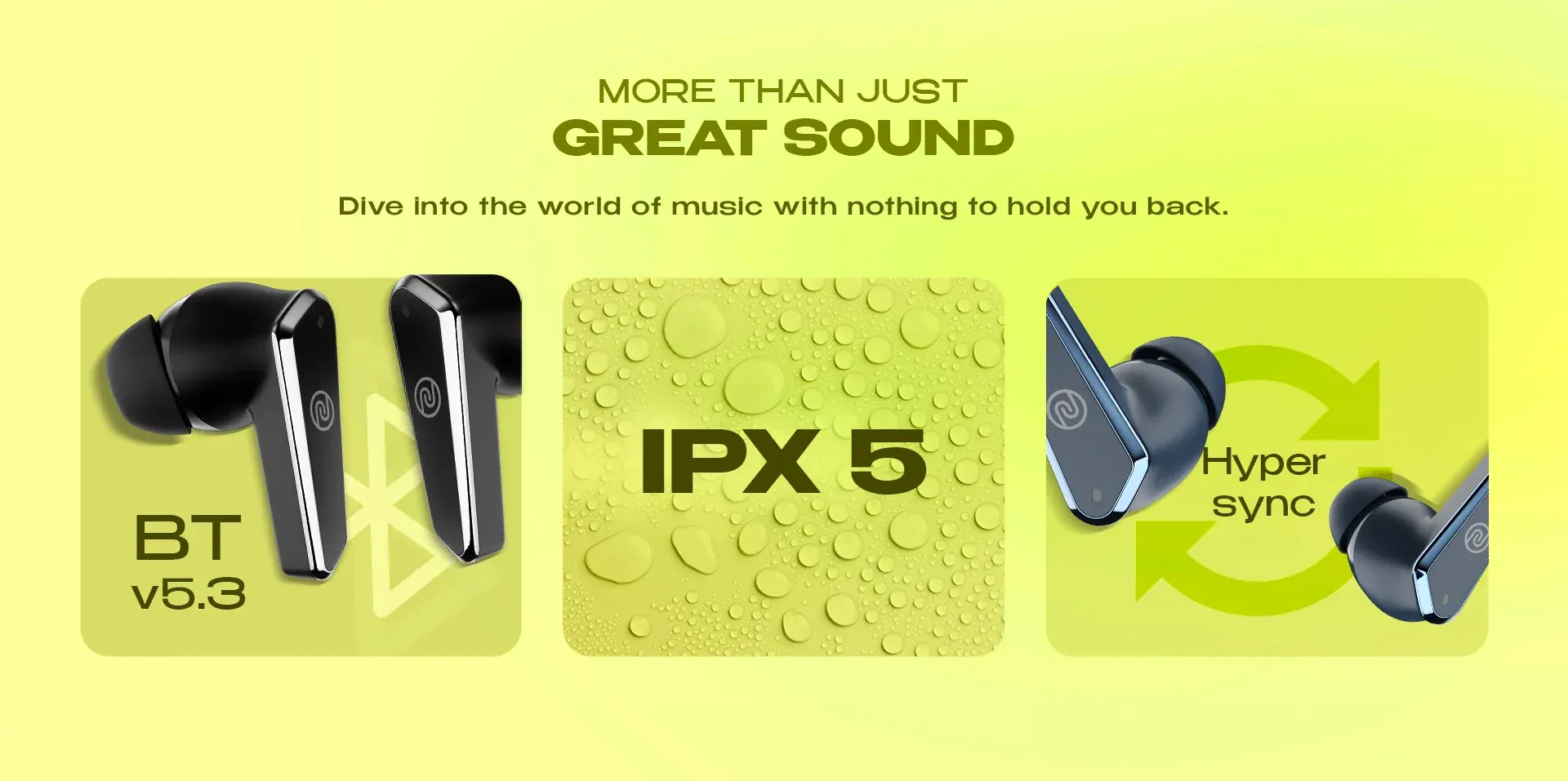 Noise Buds R1 in-Ear Truly Wireless Earbuds (Macha Green) overview 7