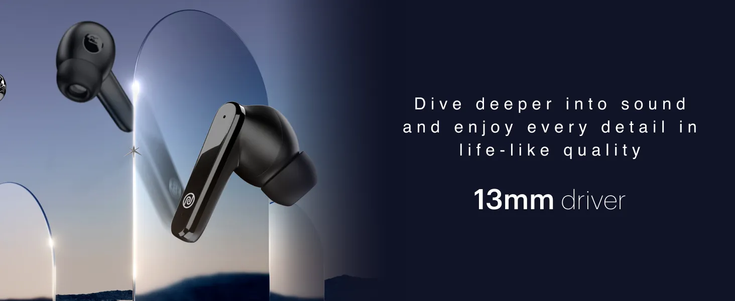 Noise Buds VS104 Max Truly Wireless in-Ear Earbuds (Jet Black) overview 6