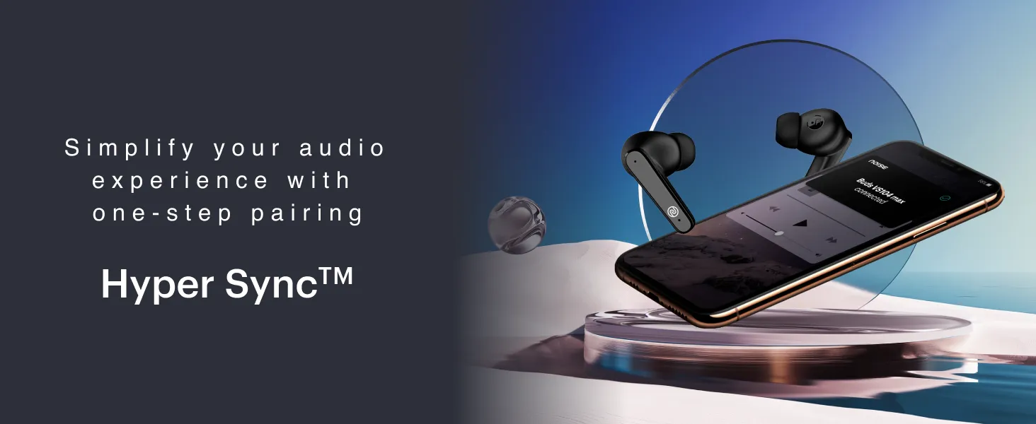 Noise Buds VS104 Max Truly Wireless in-Ear Earbuds (Jet Black) overview 8