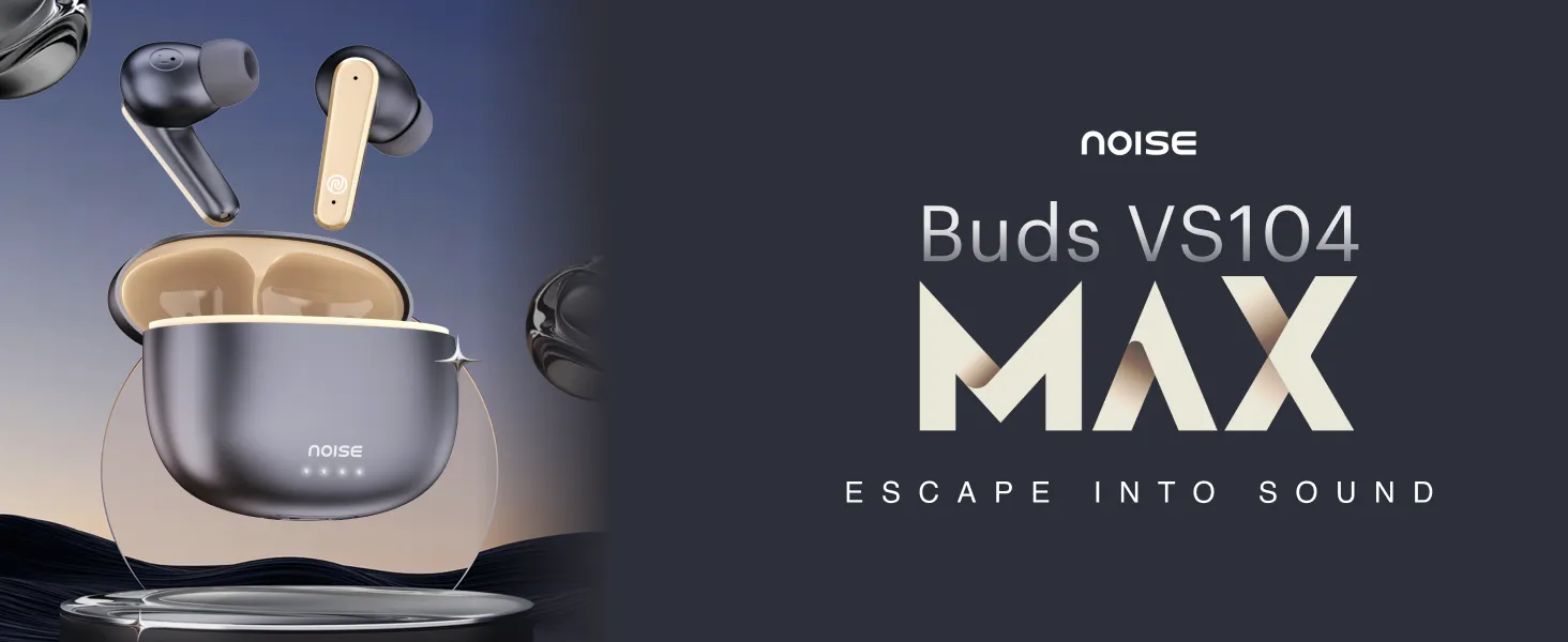 Noise Buds VS104 Max Truly Wireless in-Ear Earbuds (Rose Gold) overview 1