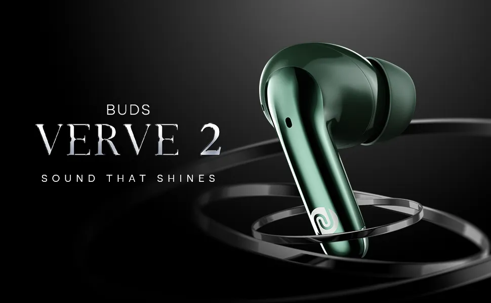 Noise Buds Verve 2 in Ear Truly Wireless Earbuds (Carbon Black) overview 1