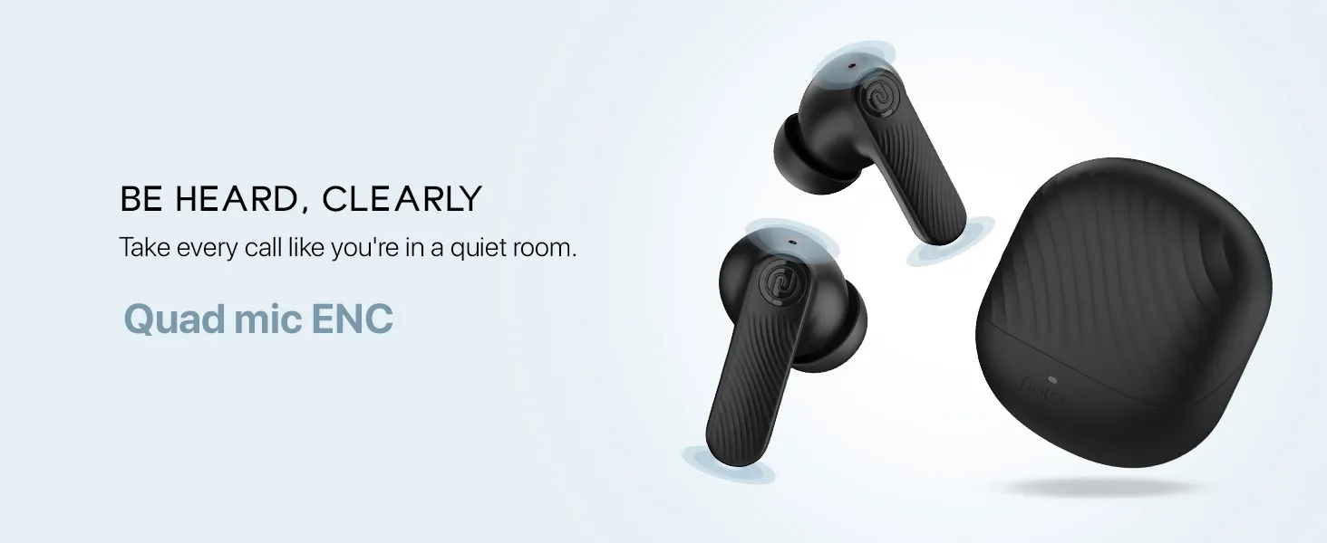 Noise Buds X2 in Ear Truly Wireless Earbuds (Pebble Grey) overview 5