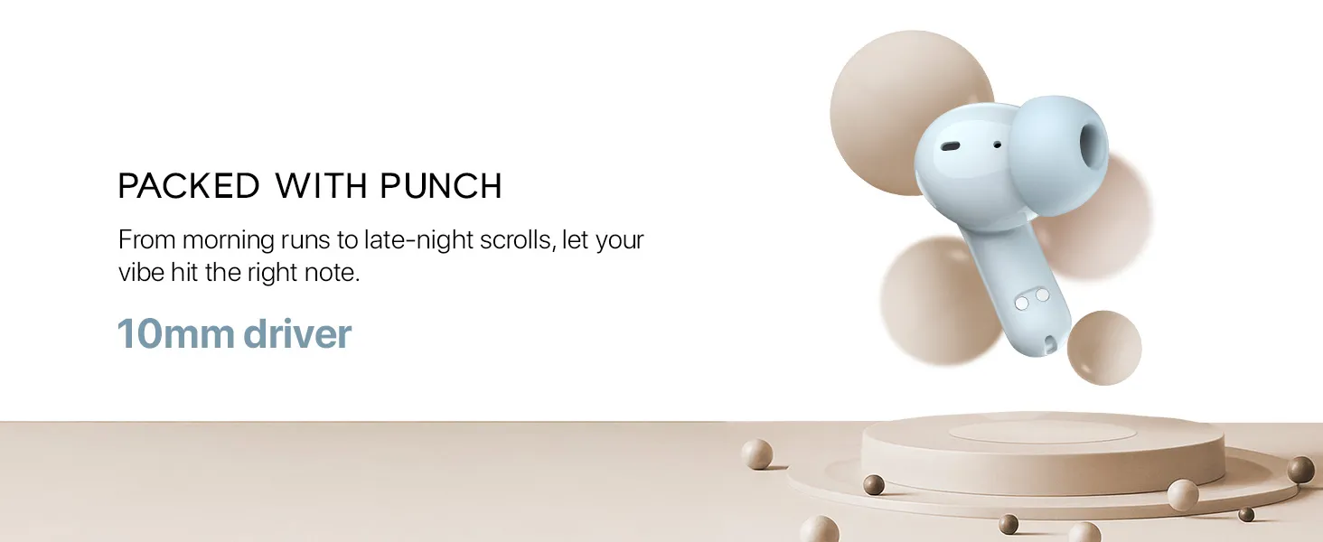Noise Buds X2 in Ear Truly Wireless Earbuds (Pebble Grey) overview 6