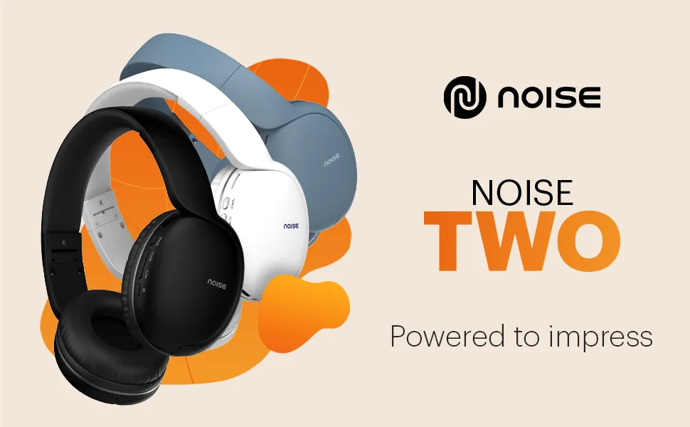 Noise Two Wireless On-Ear Headphones (Calm White) overview 1