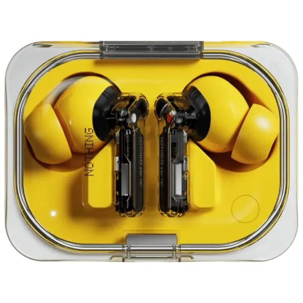Nothing Ear (a) TWS Earbuds with Active Noise Cancellation (Yellow)