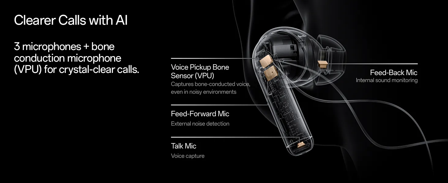 OnePlus Buds Pro 3 Bluetooth TWS in-Earbuds (Midnight Opus) overview 11