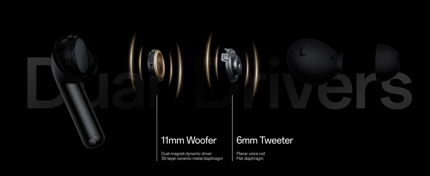 OnePlus Buds Pro 3 Bluetooth TWS in-Earbuds (Sapphire Blue) overview 4