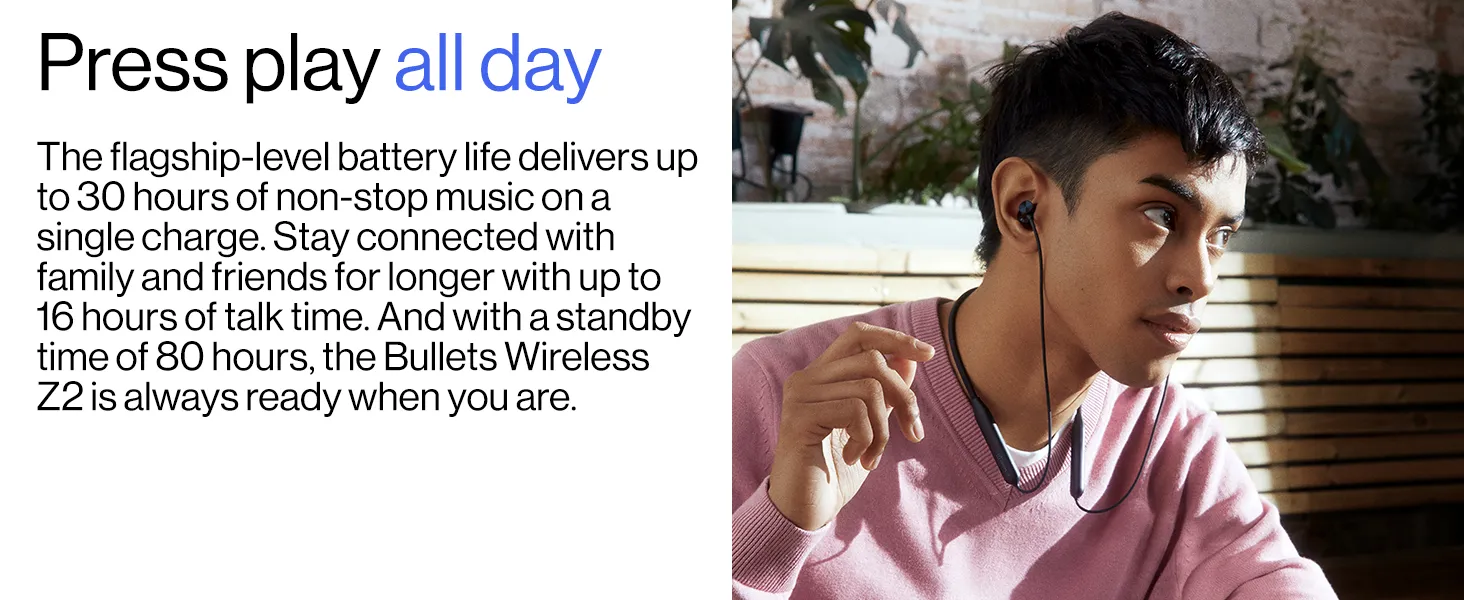 OnePlus Bullets Wireless Z2 Bluetooth Headset (Acoustic Red, In the Ear) overview 8