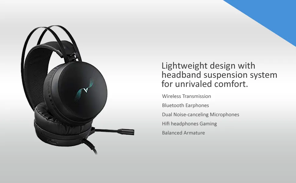 Rapoo VH310 Gaming Headset (Black) overview 7