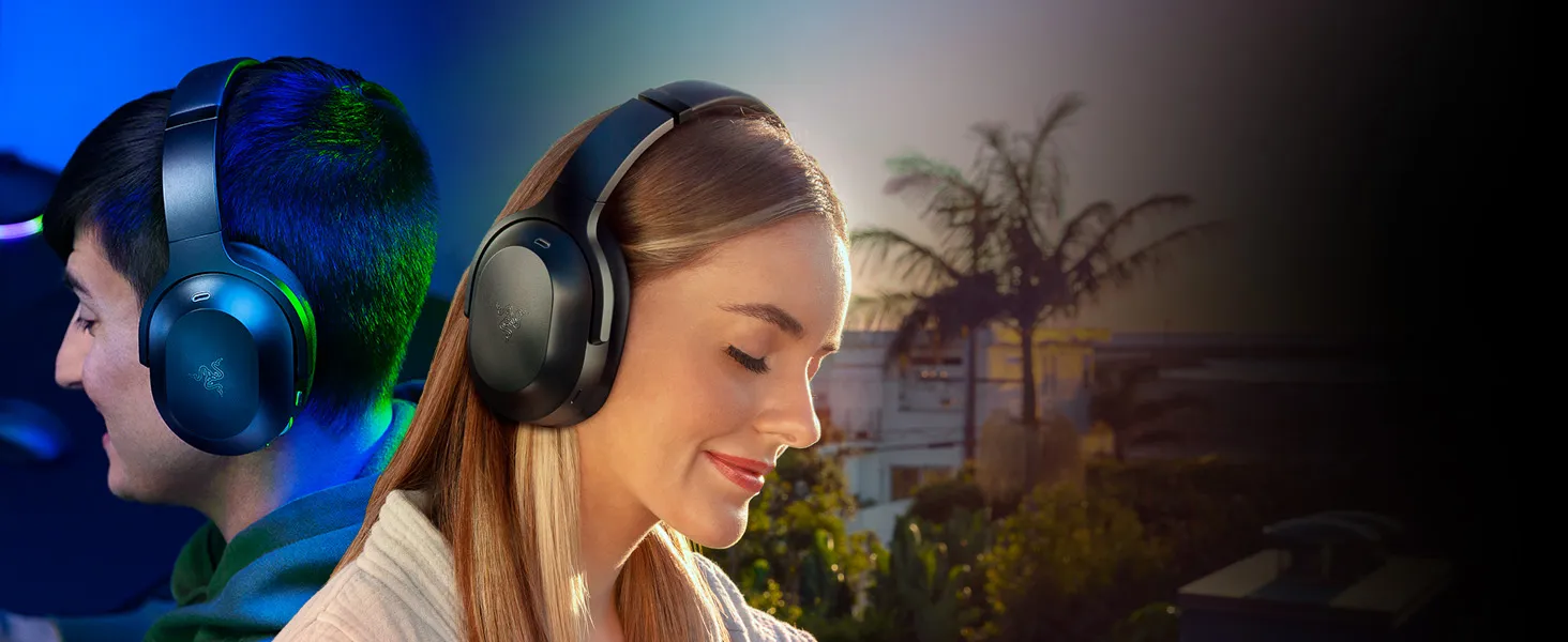 Razer Barracuda Pro Wireless Gaming Headset Black overview 1