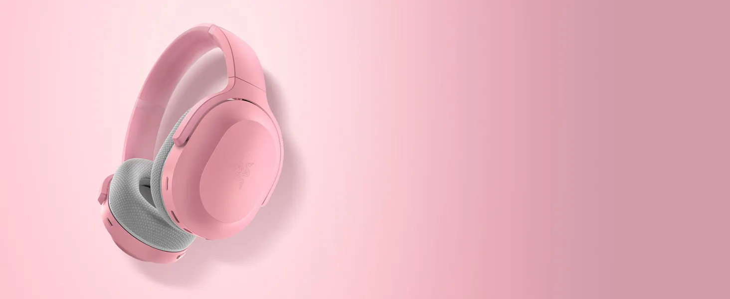 Razer Barracuda Wireless Gaming Headset Quartz Pink overview 1