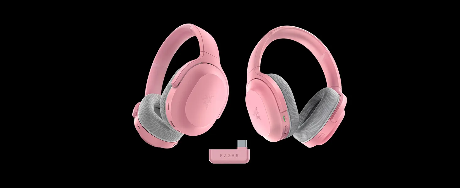 Razer Barracuda Wireless Gaming Headset Quartz Pink overview 7